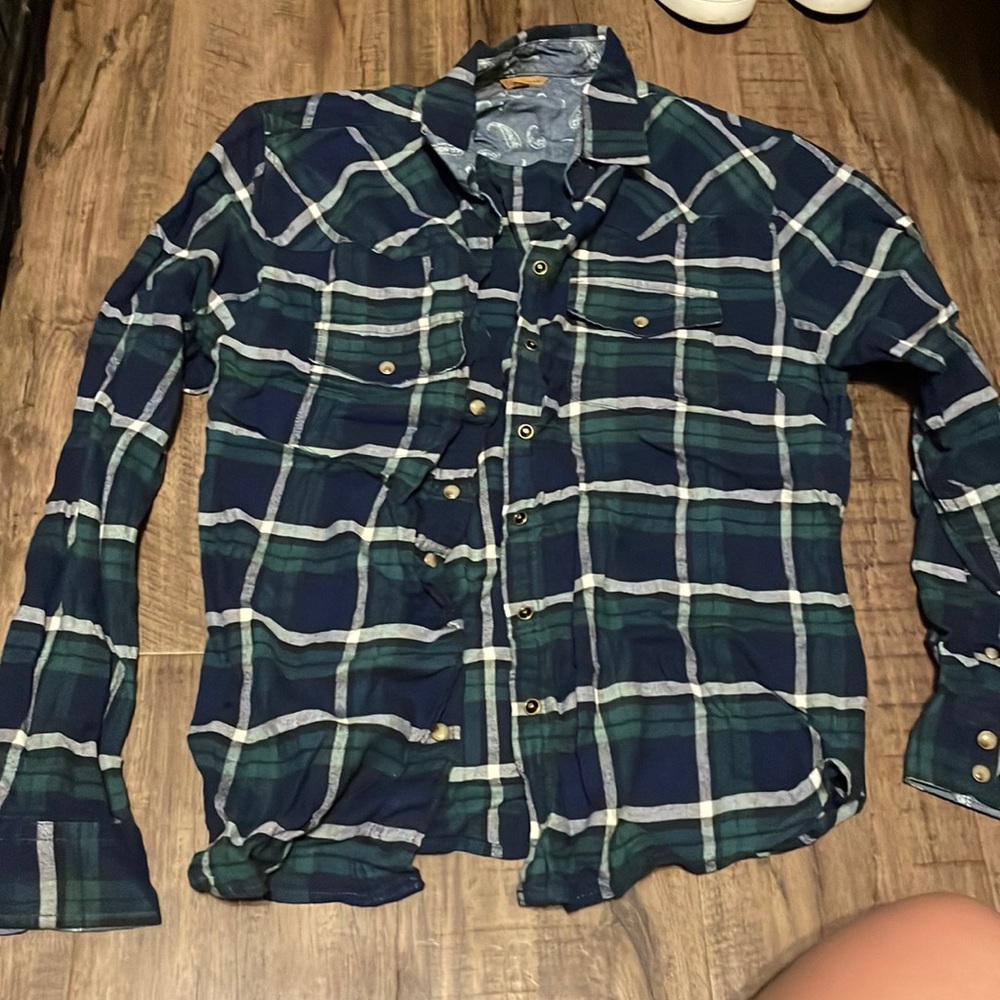 Flannel w snaps